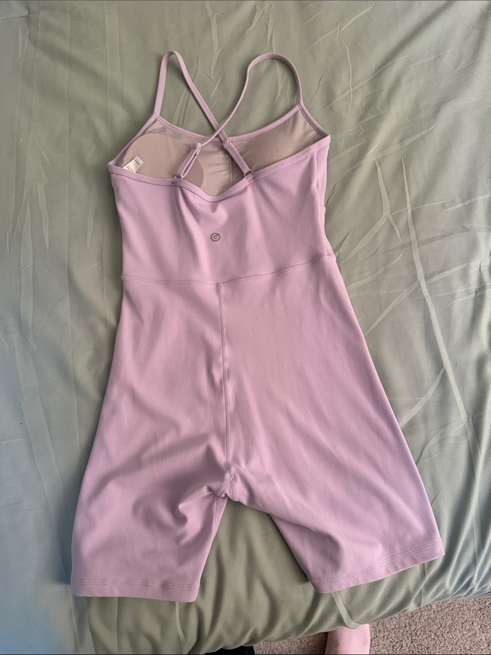 G Pink One-Piece Active Romper small